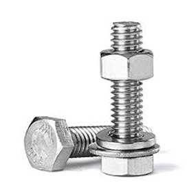 Hex Bolts and Nuts  Set (Various Sizes Available)